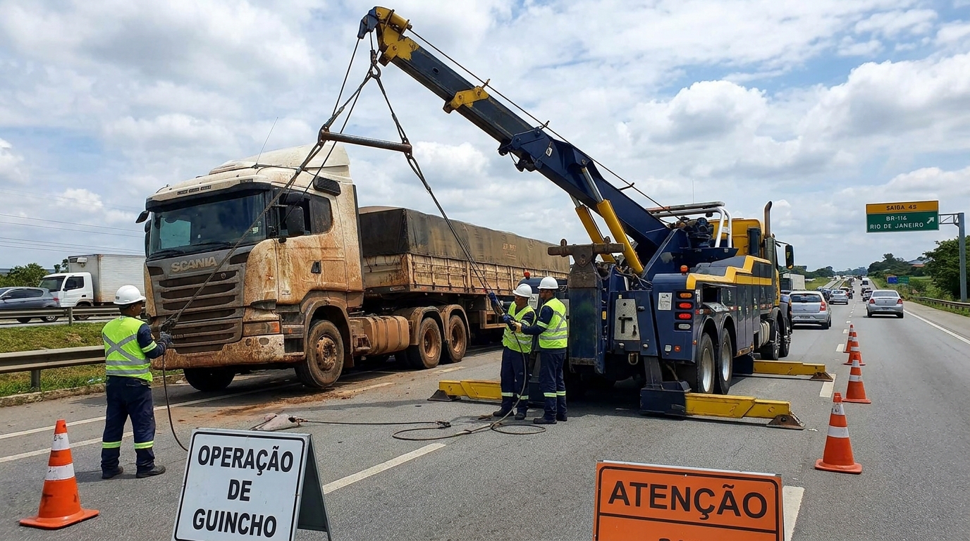 Guincho para Caminhão em Betim‑MG